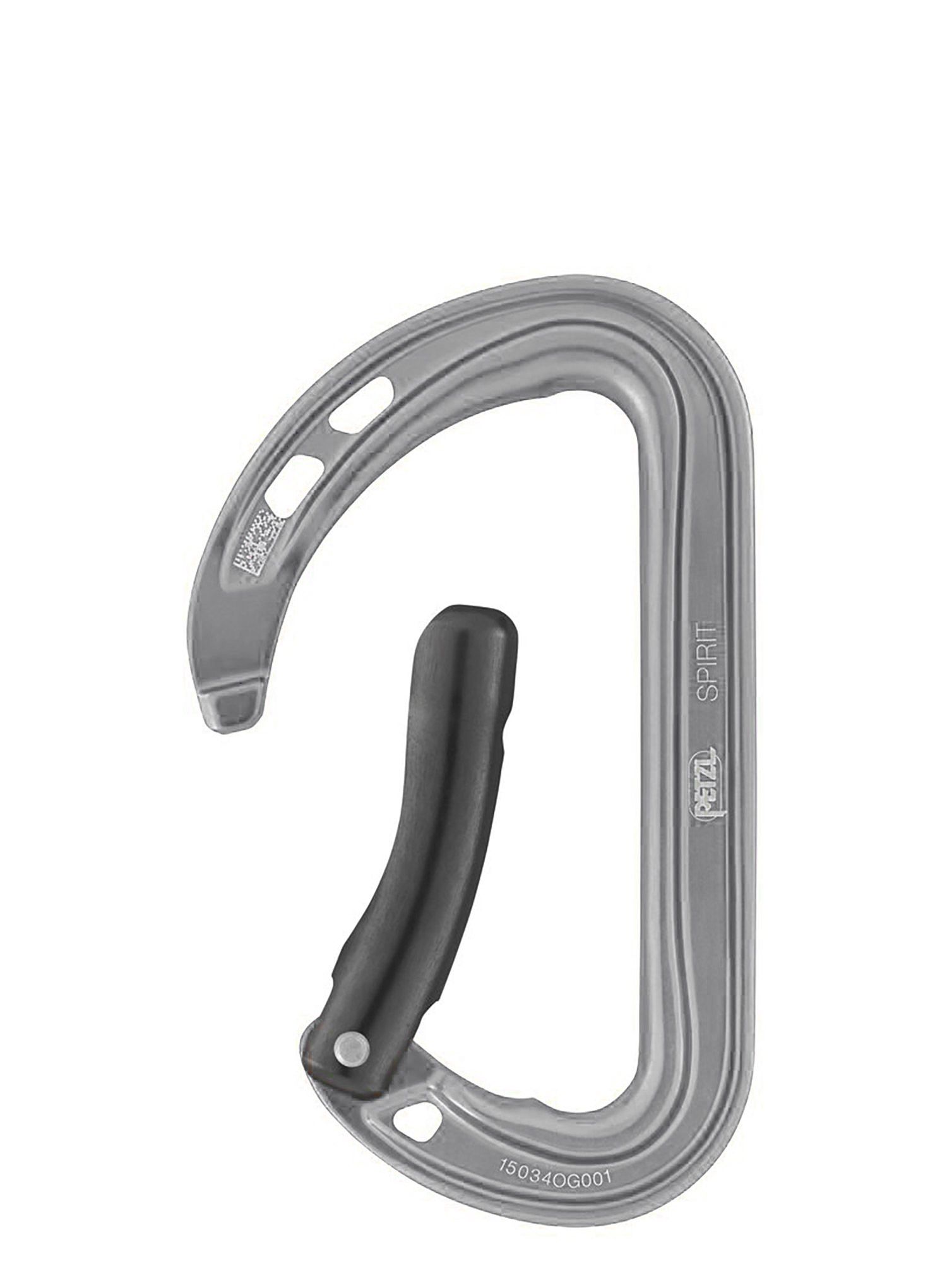 Karabiner Petzl Spirit - grey/grey