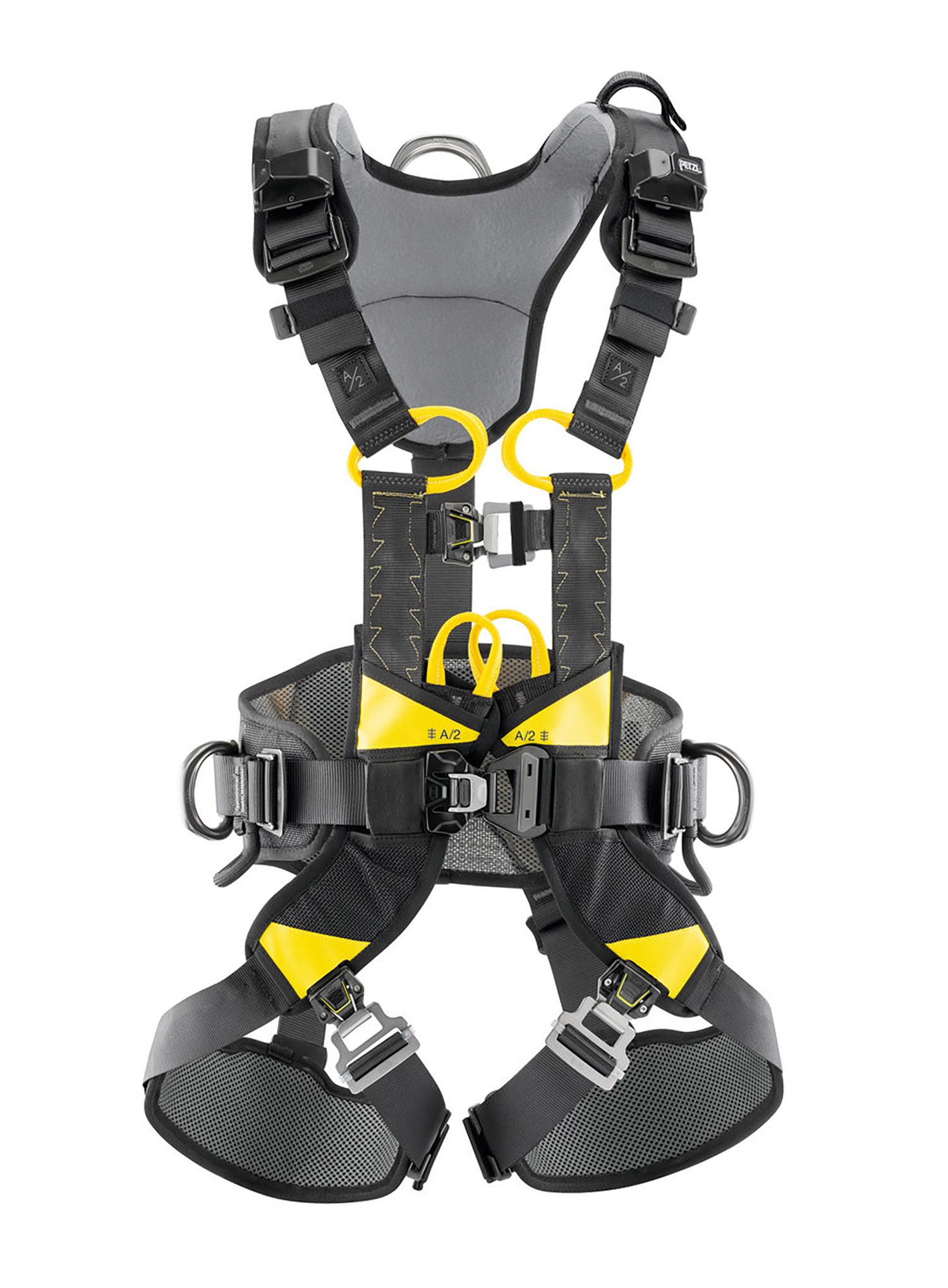 Industrieklettergurt Petzl Volt Wind size 2 - black/yellow