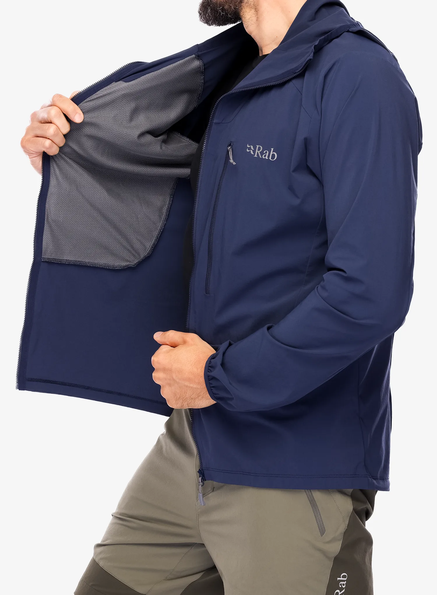 Softshelljacke Rab Borealis Jacket - deep ink