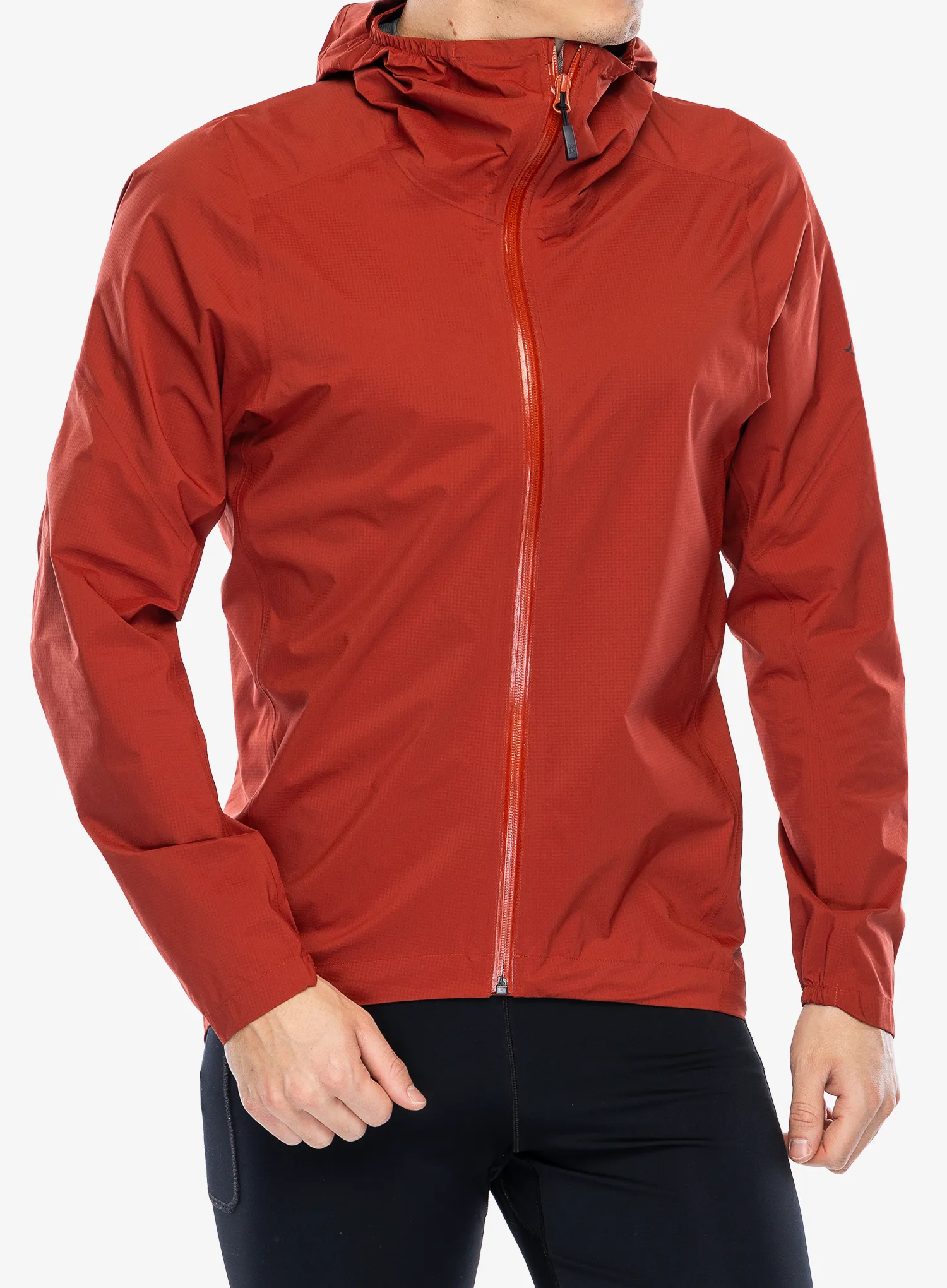 Fahrradjacke Rab Cinder Downpour Light Jacket - tuscan red