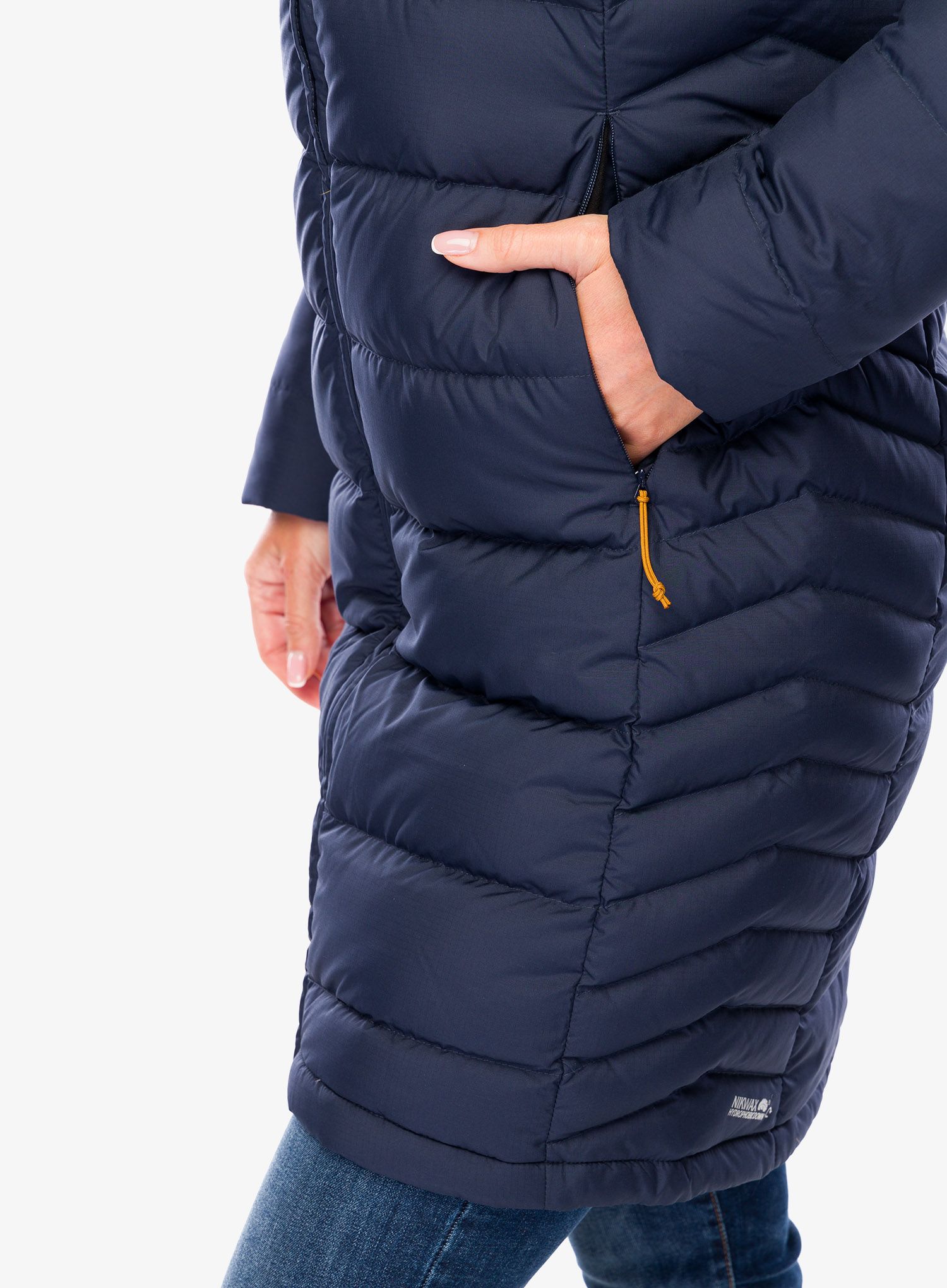 Mantel Damen Rab Deep Cover Parka - deep denim