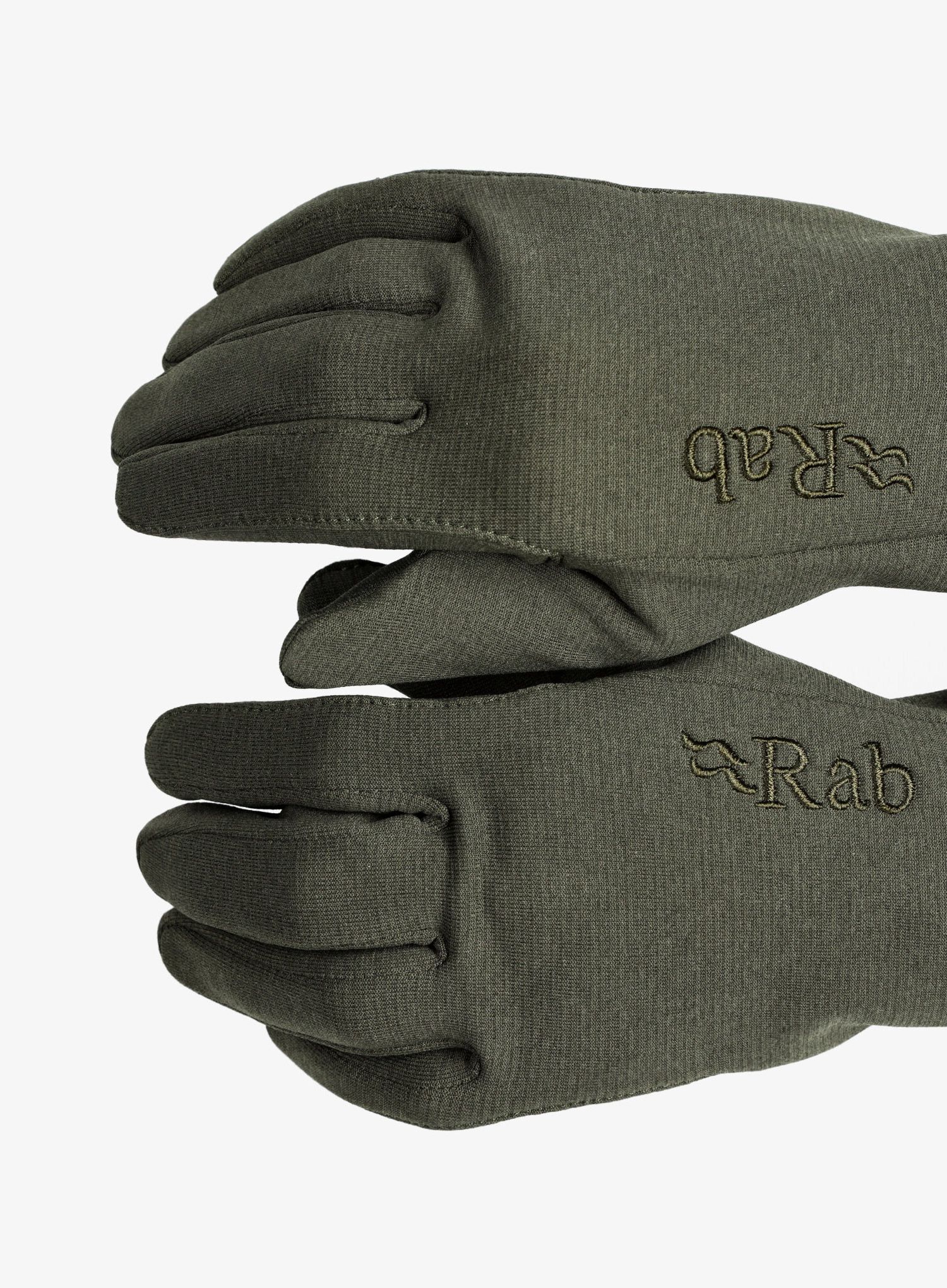 Fleecehandschuhe Rab Geon Gloves - army 