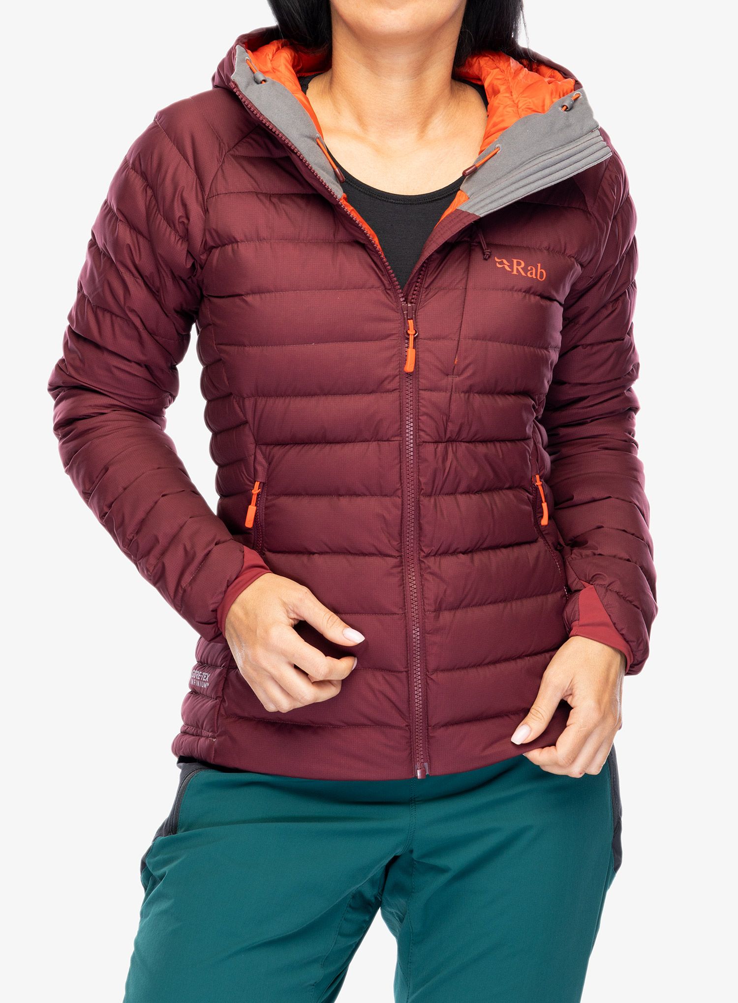 Jacke Damen Rab Infinity Microlight Jacket - deep heather