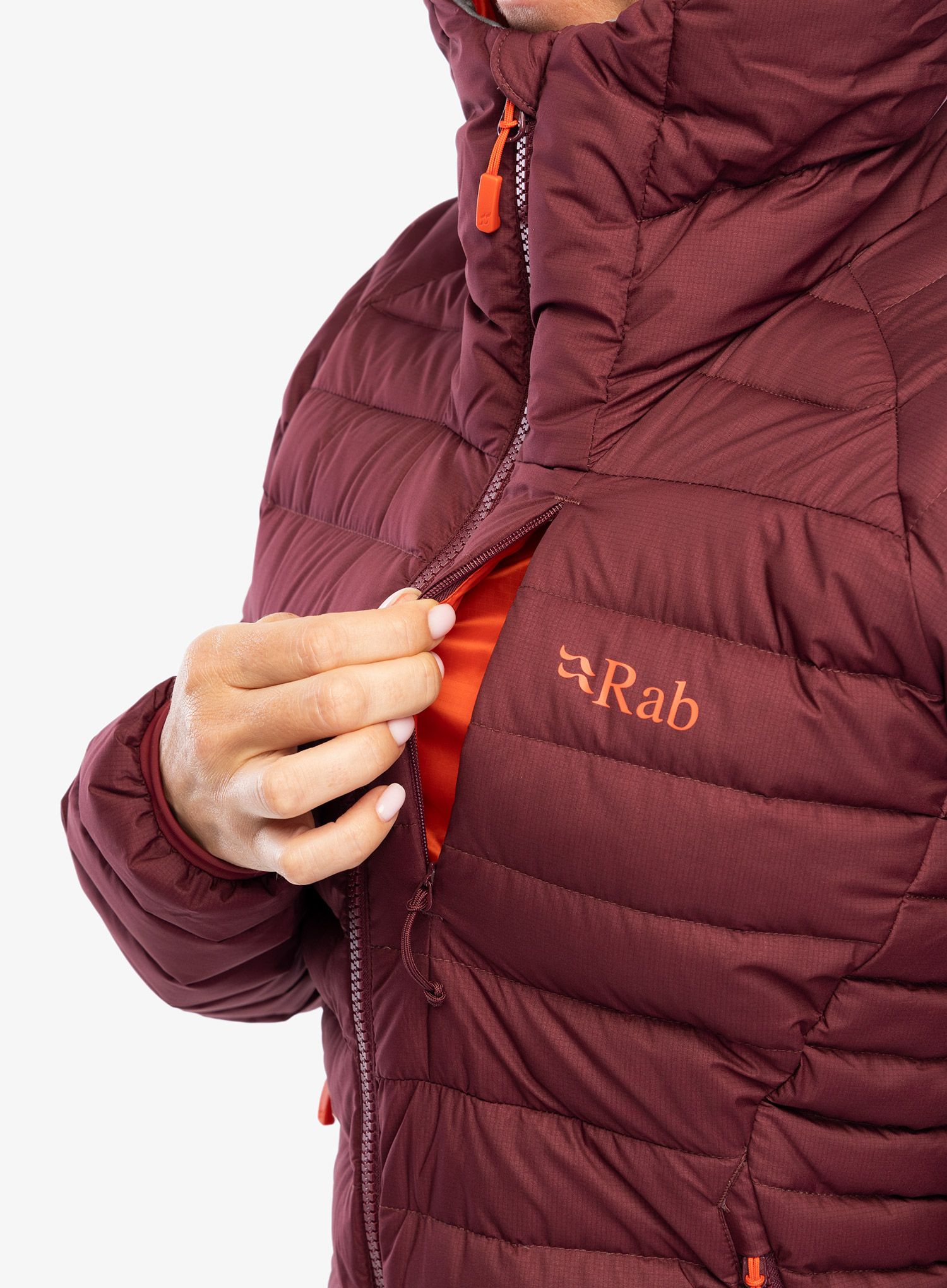 Jacke Damen Rab Infinity Microlight Jacket - deep heather