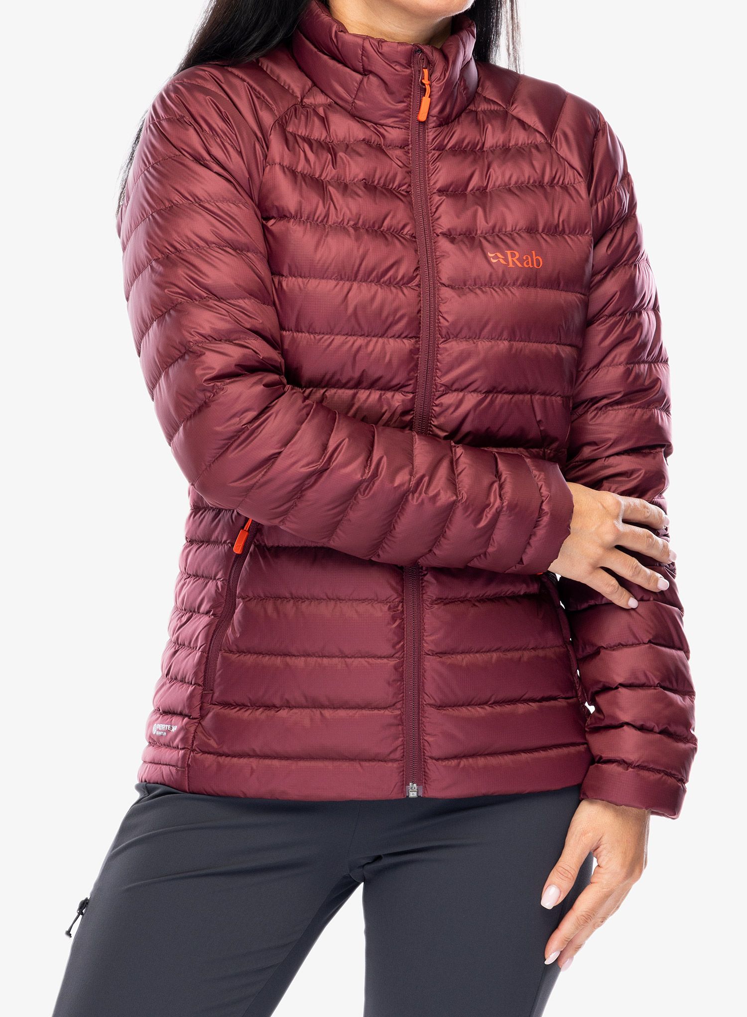 Jacke Damen Rab Microlight Jacket - deep heather