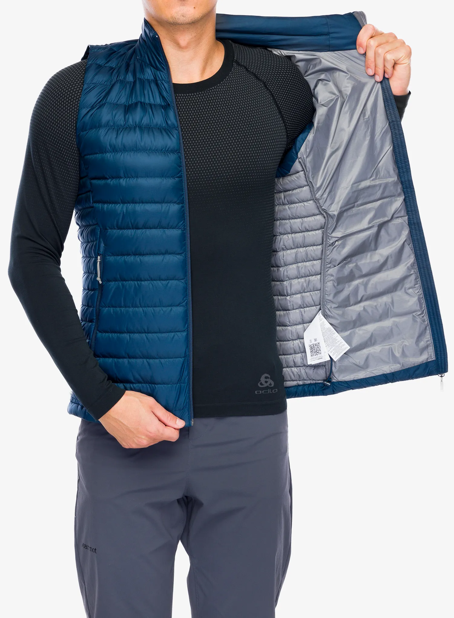 Daunenweste Rab Microlight Vest - tempest blue