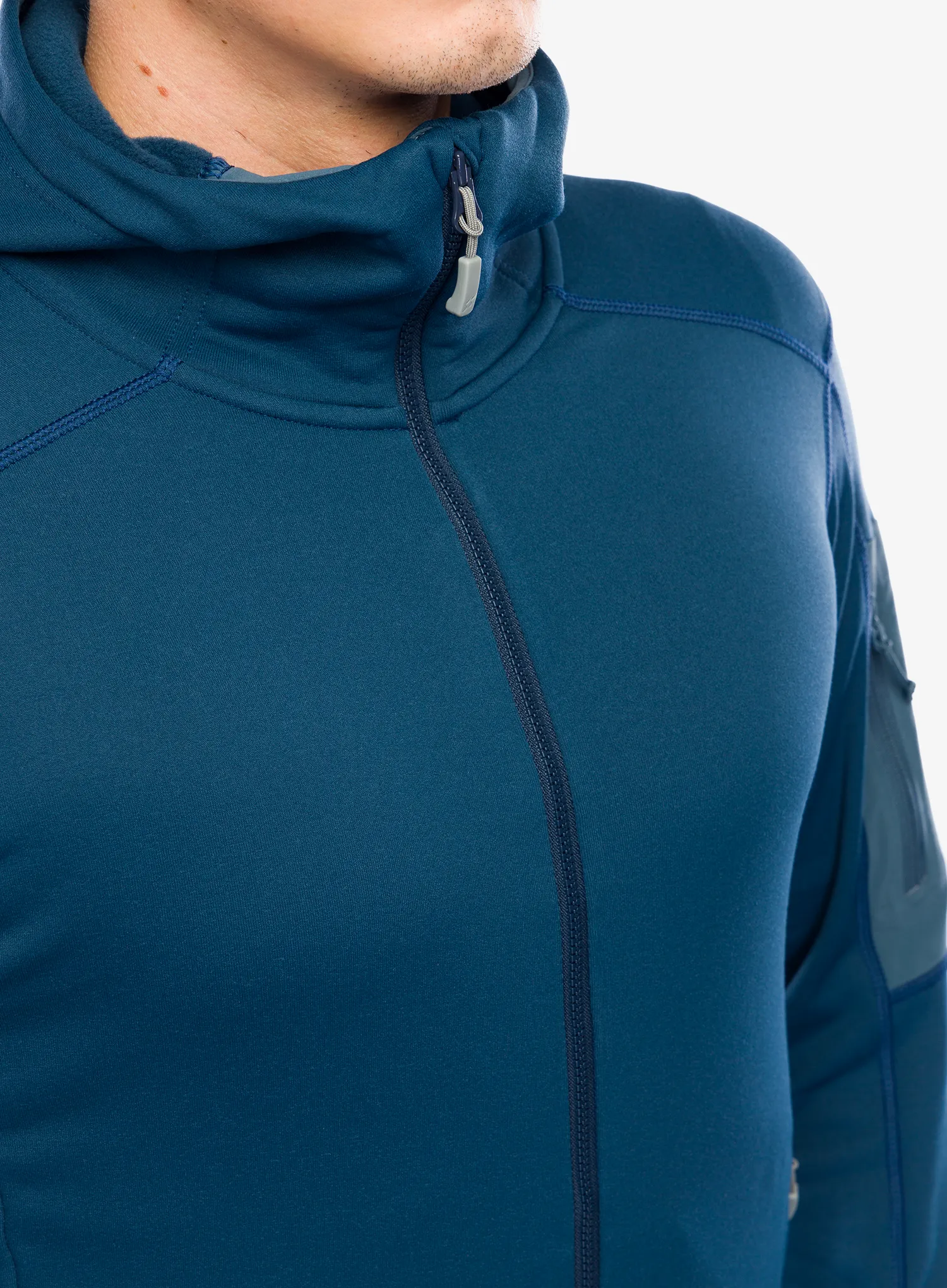 Fleecepullover Rab Modulus Hoody - tempest blue