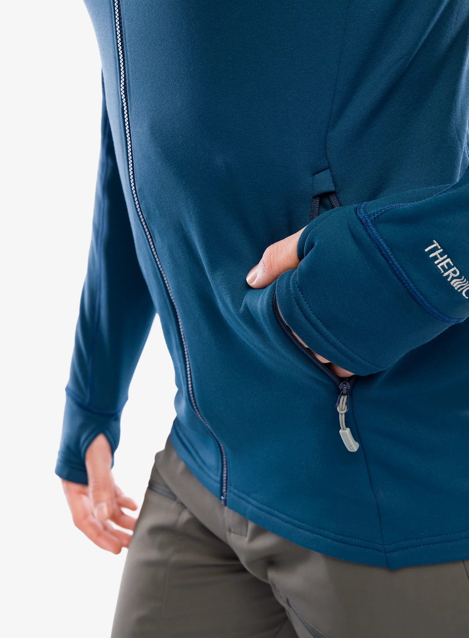 Fleecepullover Rab Modulus Hoody - tempest blue