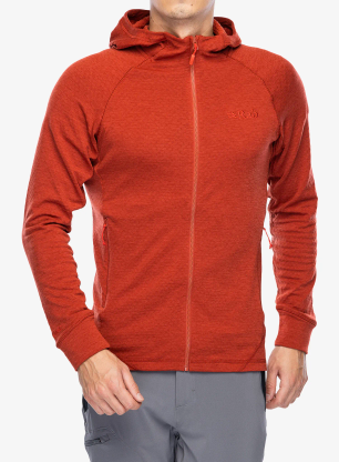 Hoodie Rab Nexus Hoody - tuscan red