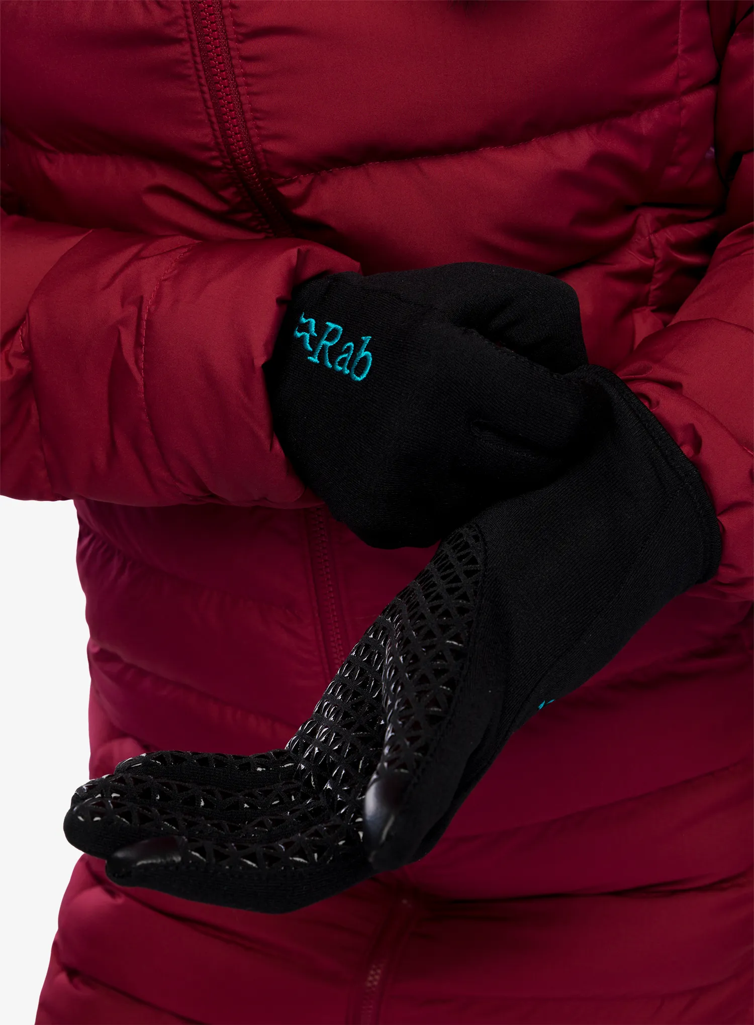 Handschuhe Damen Rab Power Stretch Contact Grip Glove - black