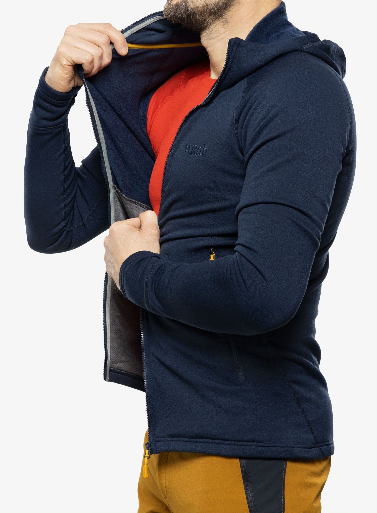 Fleecepullover Rab Power Stretch Pro Jacket - deep ink