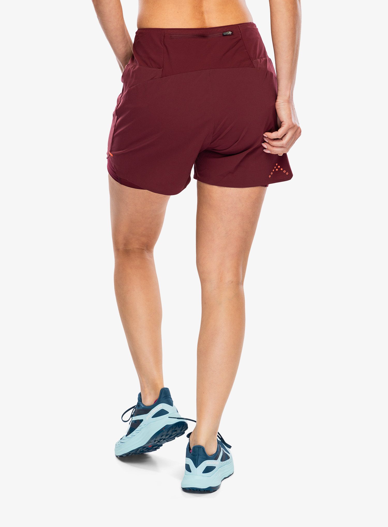 Laufshorts Damen Rab Talus Trail Shorts - deep heather