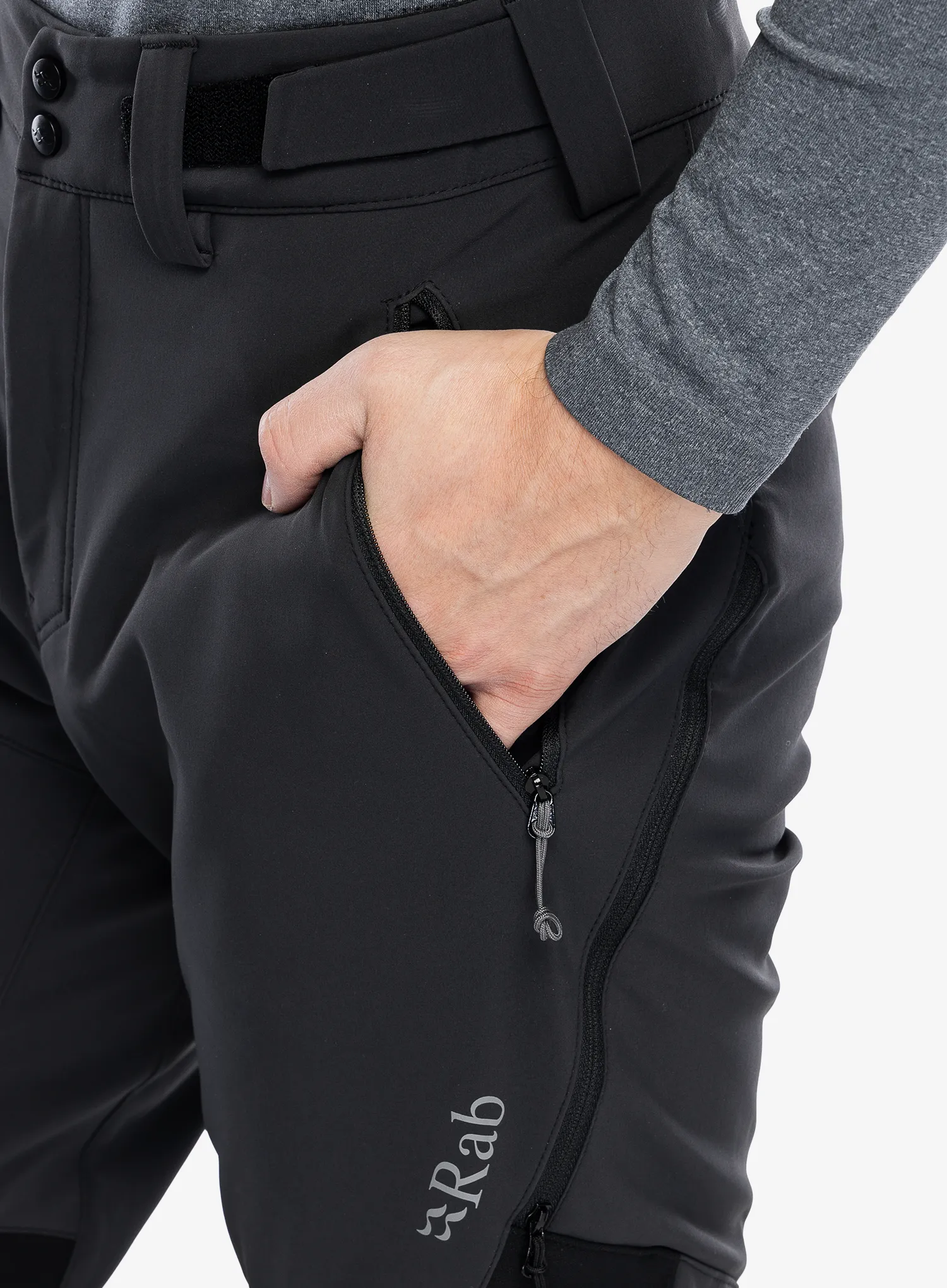 Softshellhose Rab Torque Winter Pants - black
