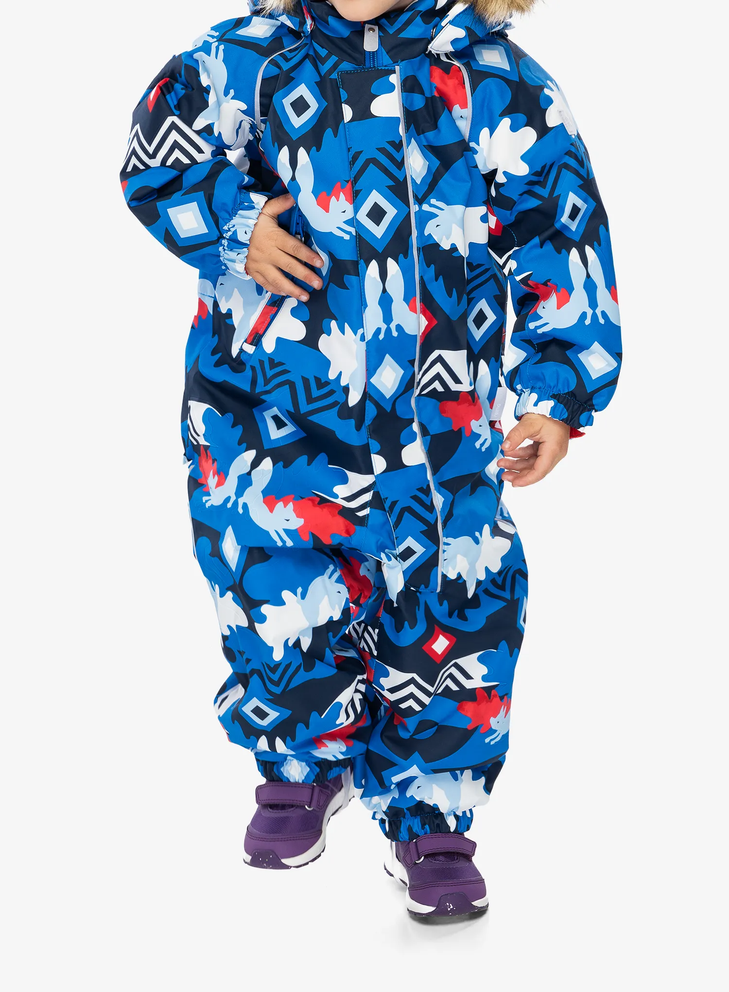 Kinder Overall Reima Lappi - bright blue