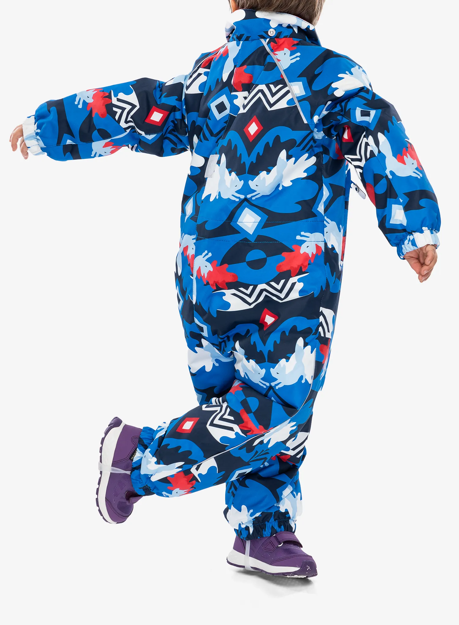 Kinder Overall Reima Lappi - bright blue
