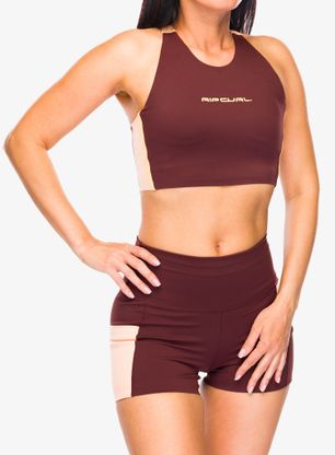 Top Damen Rip Curl RSS Revival Crop - plum
