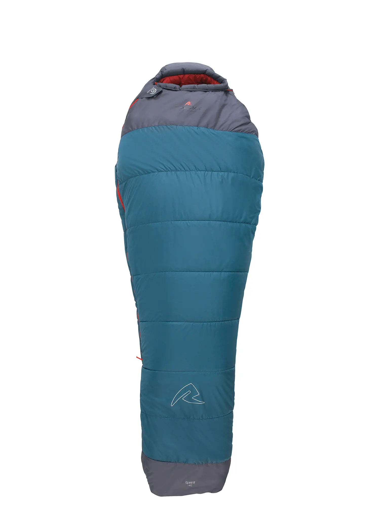 Kunstfaserschlafsack Robens Spire II (195 cm) - blue/blue