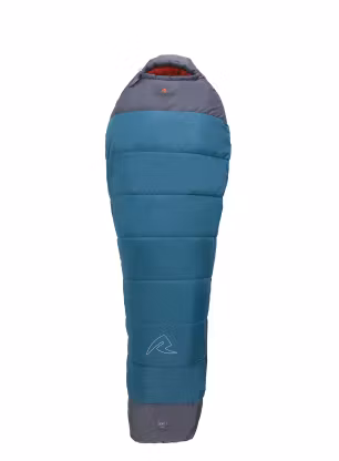 Kunstfaserschlafsack Robens Spire I (195 cm) - blue/blue
