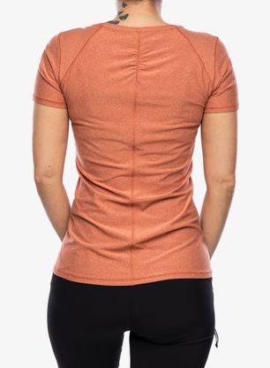 Funktionsshirt Damen Royal Robbins Amp Lite SS - baked clay htr