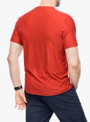 Funktionsshirt Royal Robbins Amp Lite Tee - brick red htr