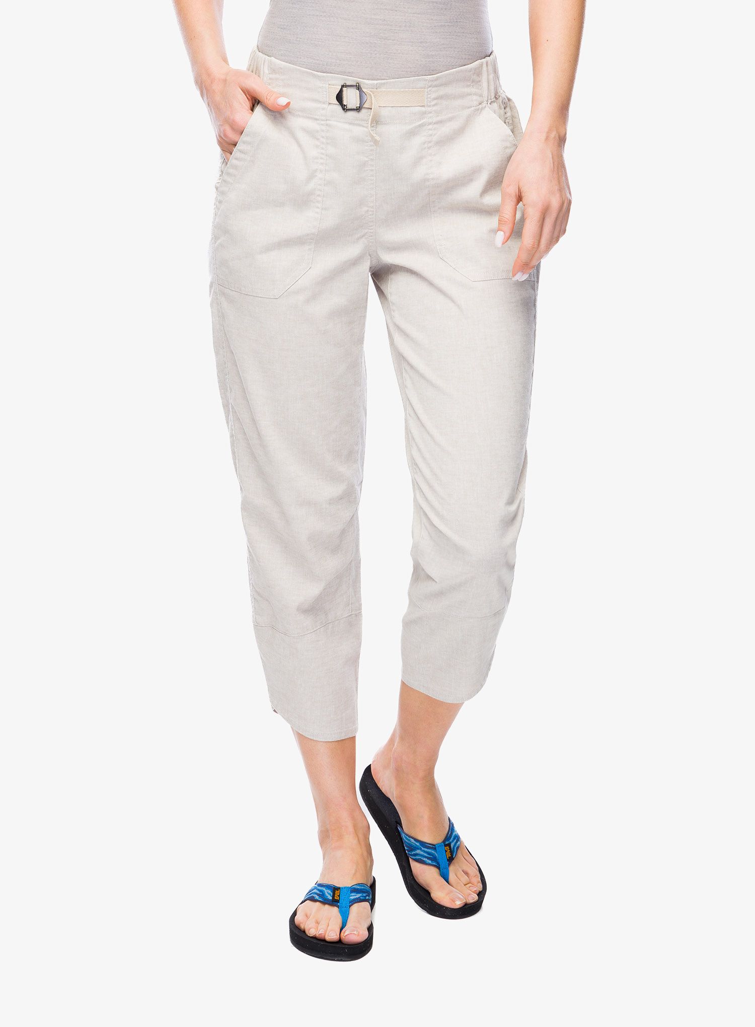 Kurze Hosen Damen Royal Robbins Hempline Capri - blended undyed