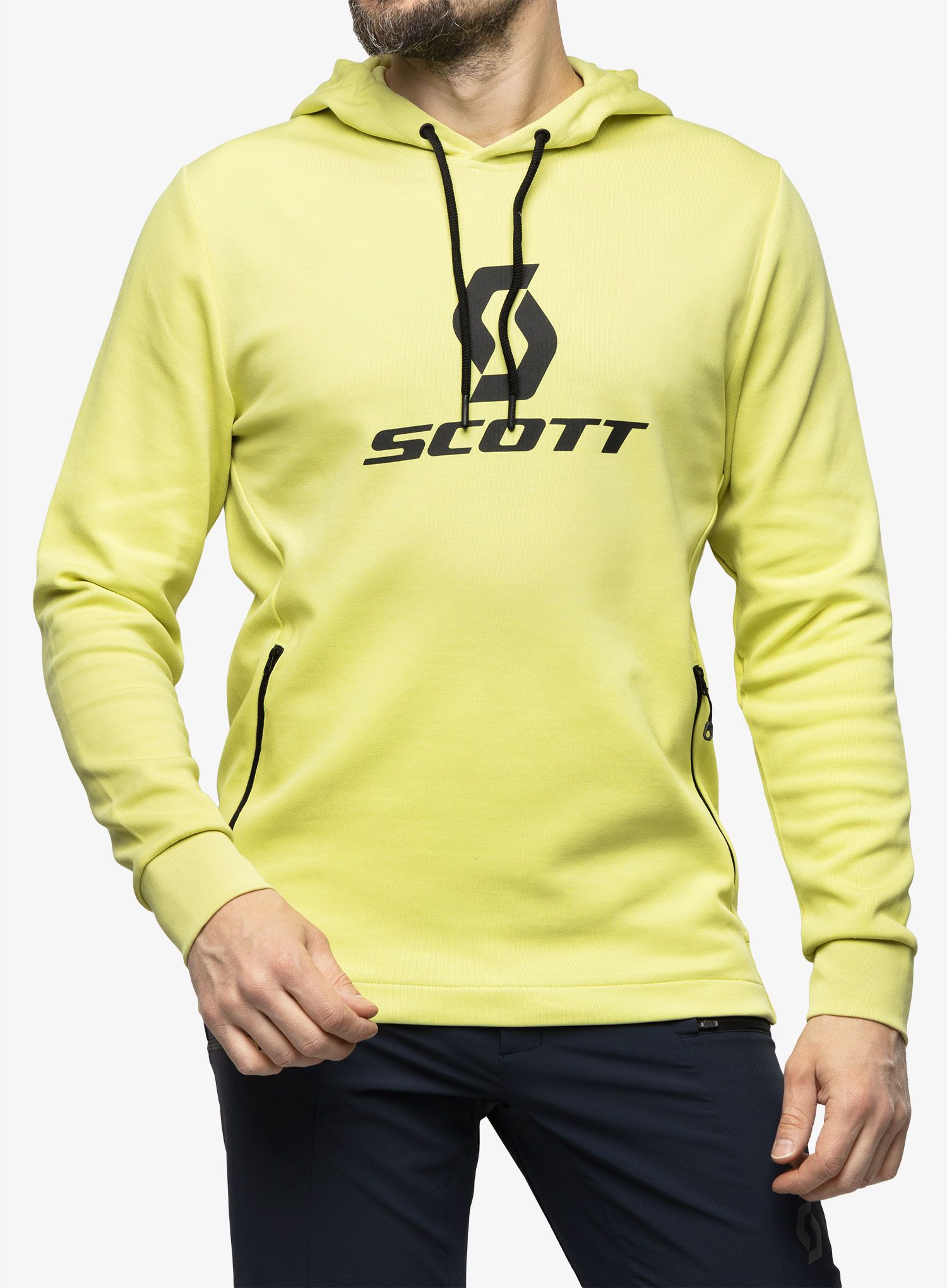 Hoodie SCOTT Hoody Tech - bitter yellow