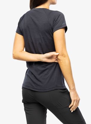 Merinoshirt Damen SCOTT Shirt Defined Merino Tech S/S - blue