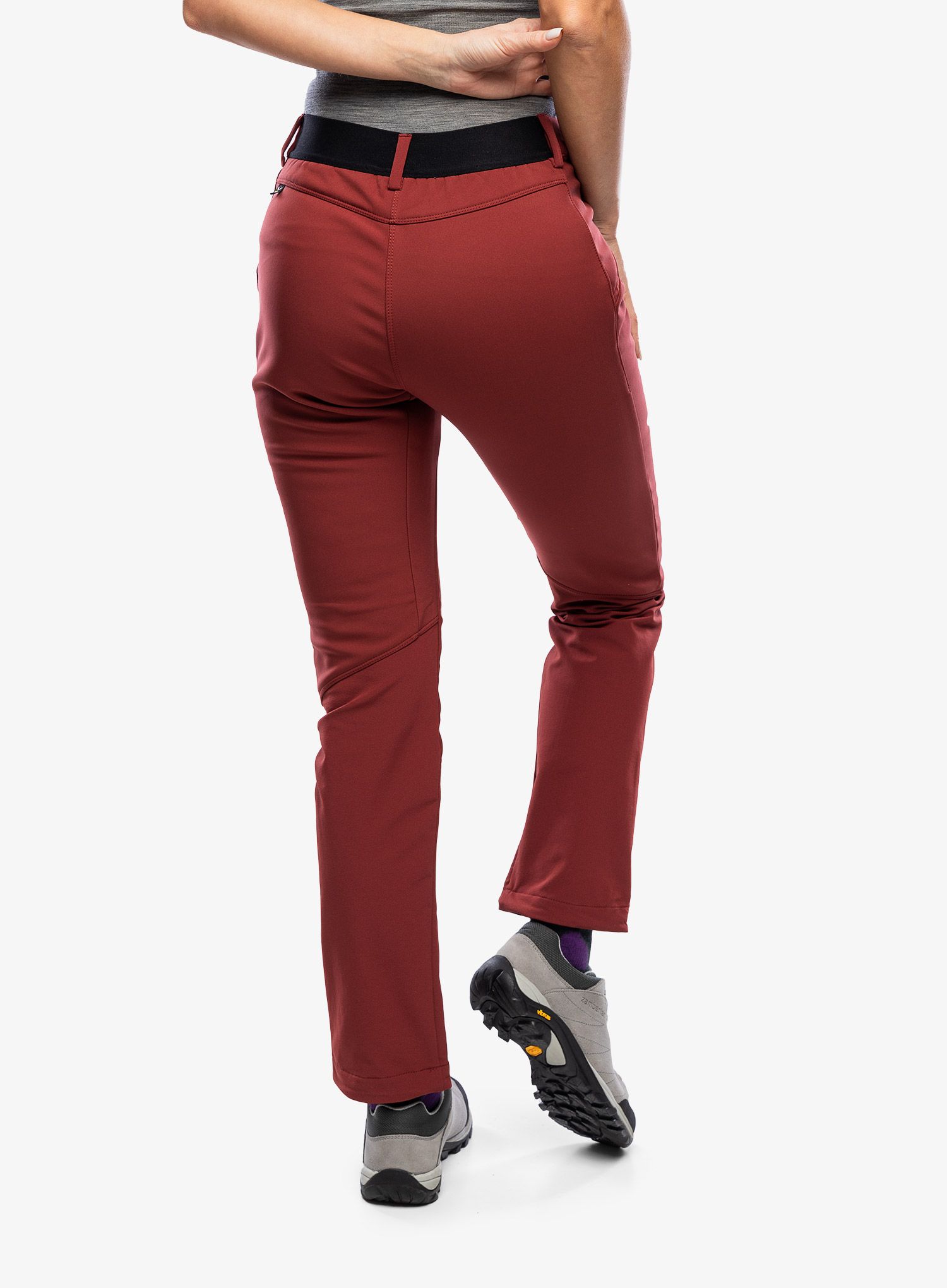 Wanderhose Damen Salewa Dolomia Pant - syrah