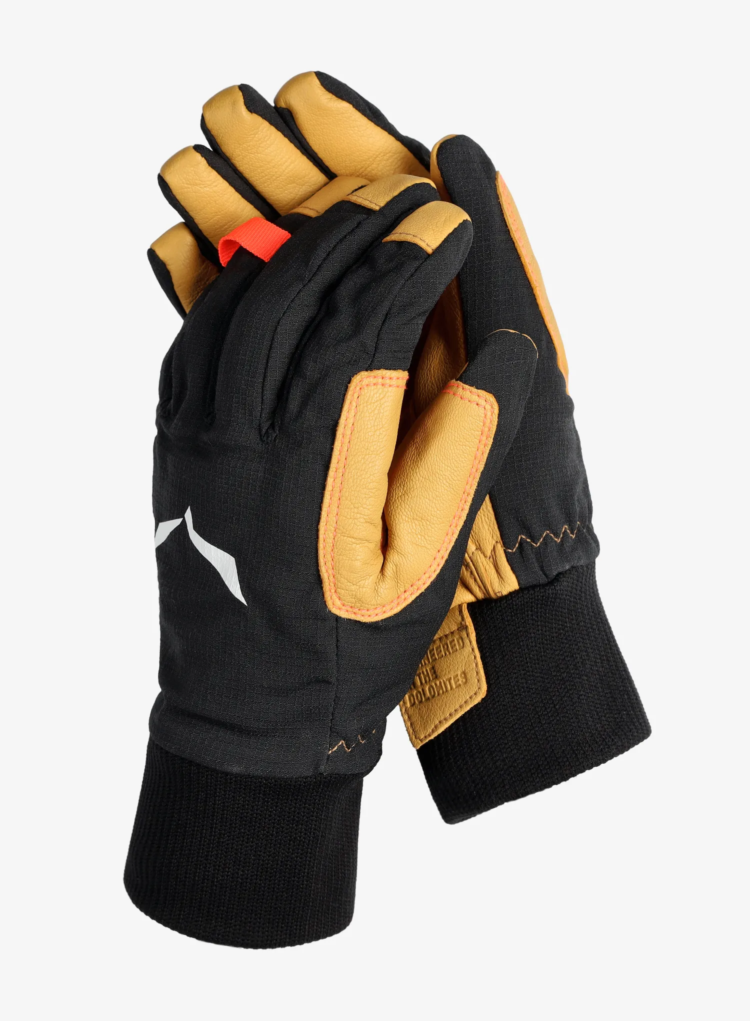 Softshellhandschuhe Damen Salewa Ortles DST/AM Gloves - black out