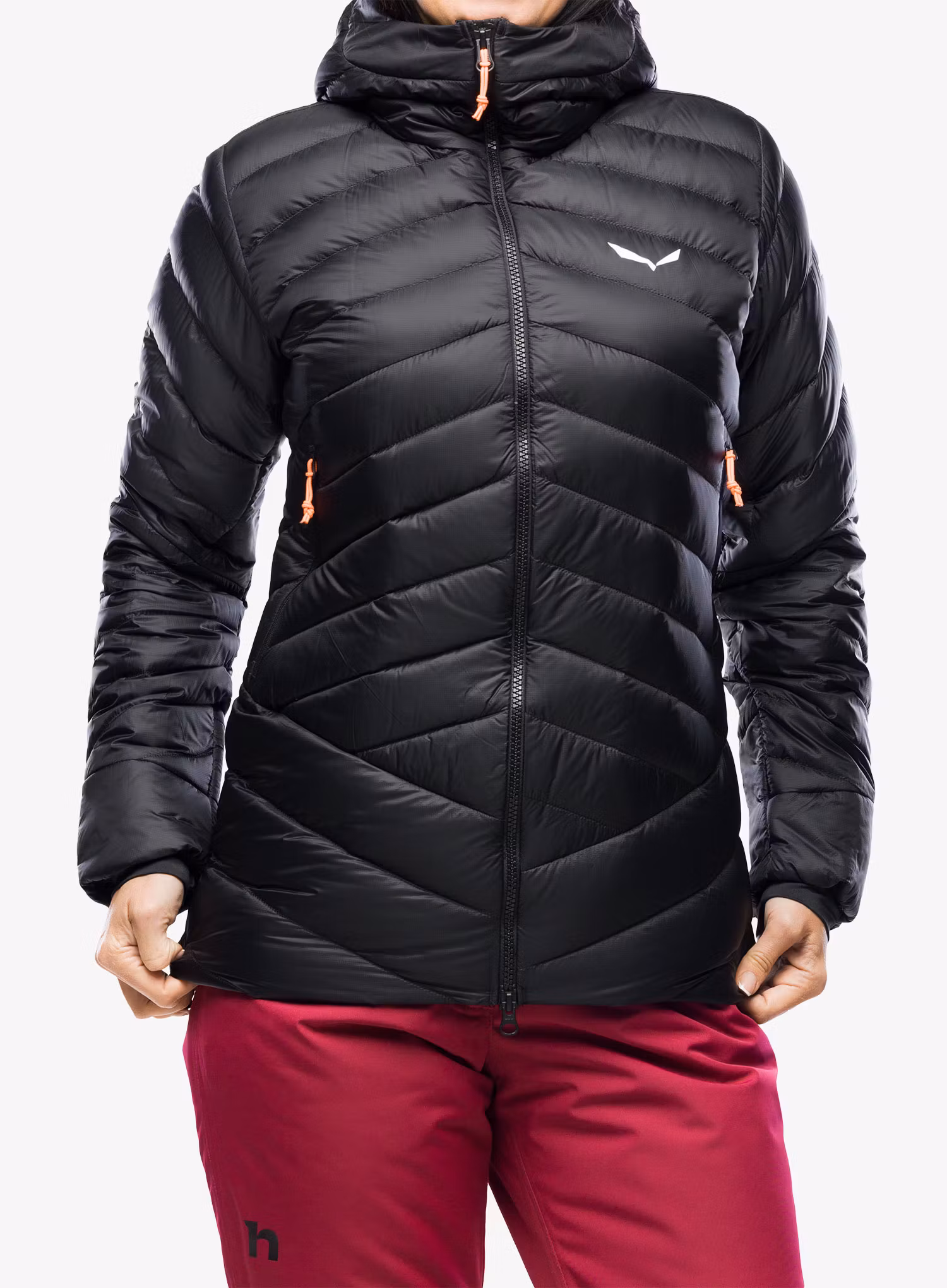 Daunenjacke Damen Salewa Ortles Med 3 RDS Dwn Jacket - black