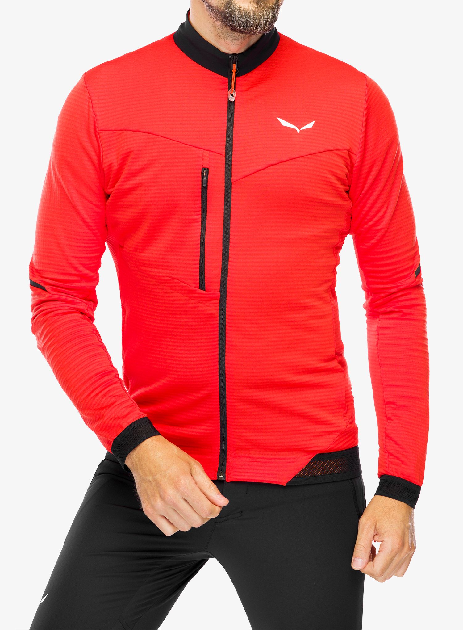 Fleecepullover Salewa Pedroc PL 2 Jacket - flame