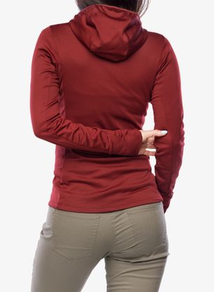 Fleecepullover Damen Salewa Puez PL HD Jacket - syrah
