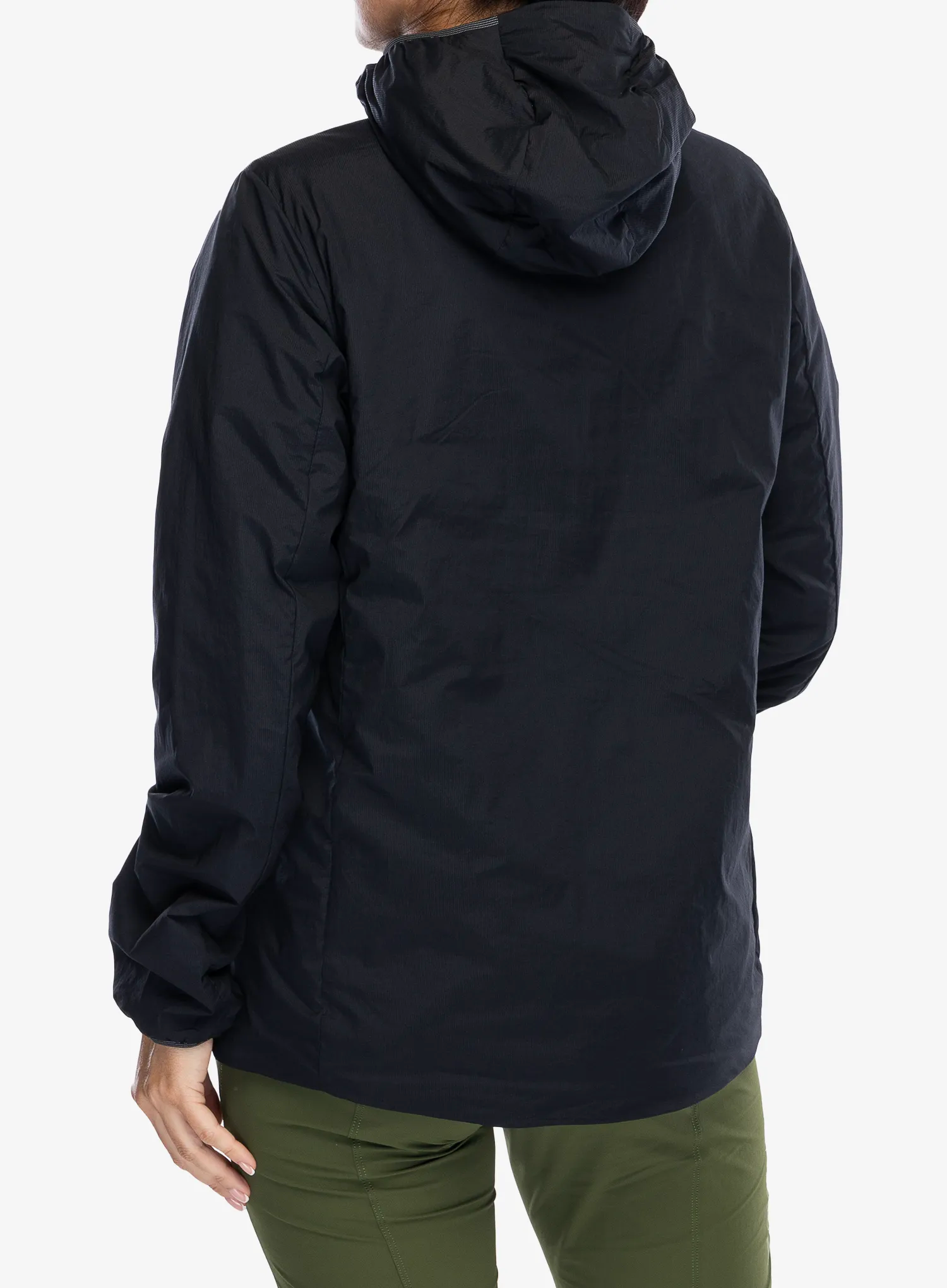 Thermojacke Damen Salomon Mountain Flex Jacket Hood - deep black