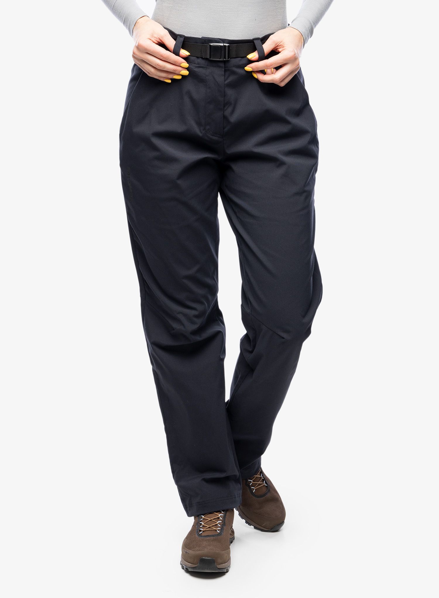 Wanderhose Damen Salomon Outerpath Base  - deep black