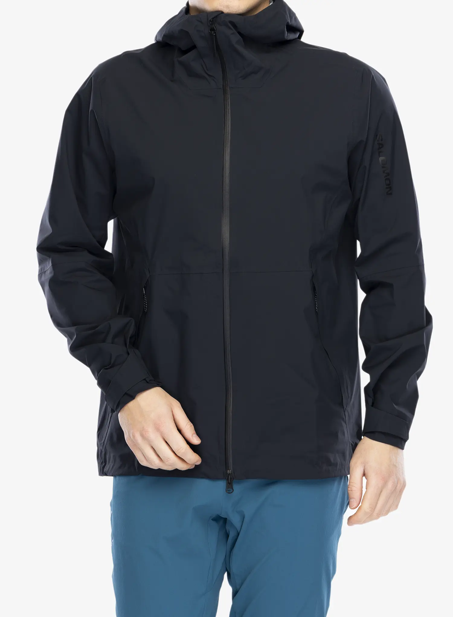 Regenjacke Salomon Outerpath Jacket - deep black