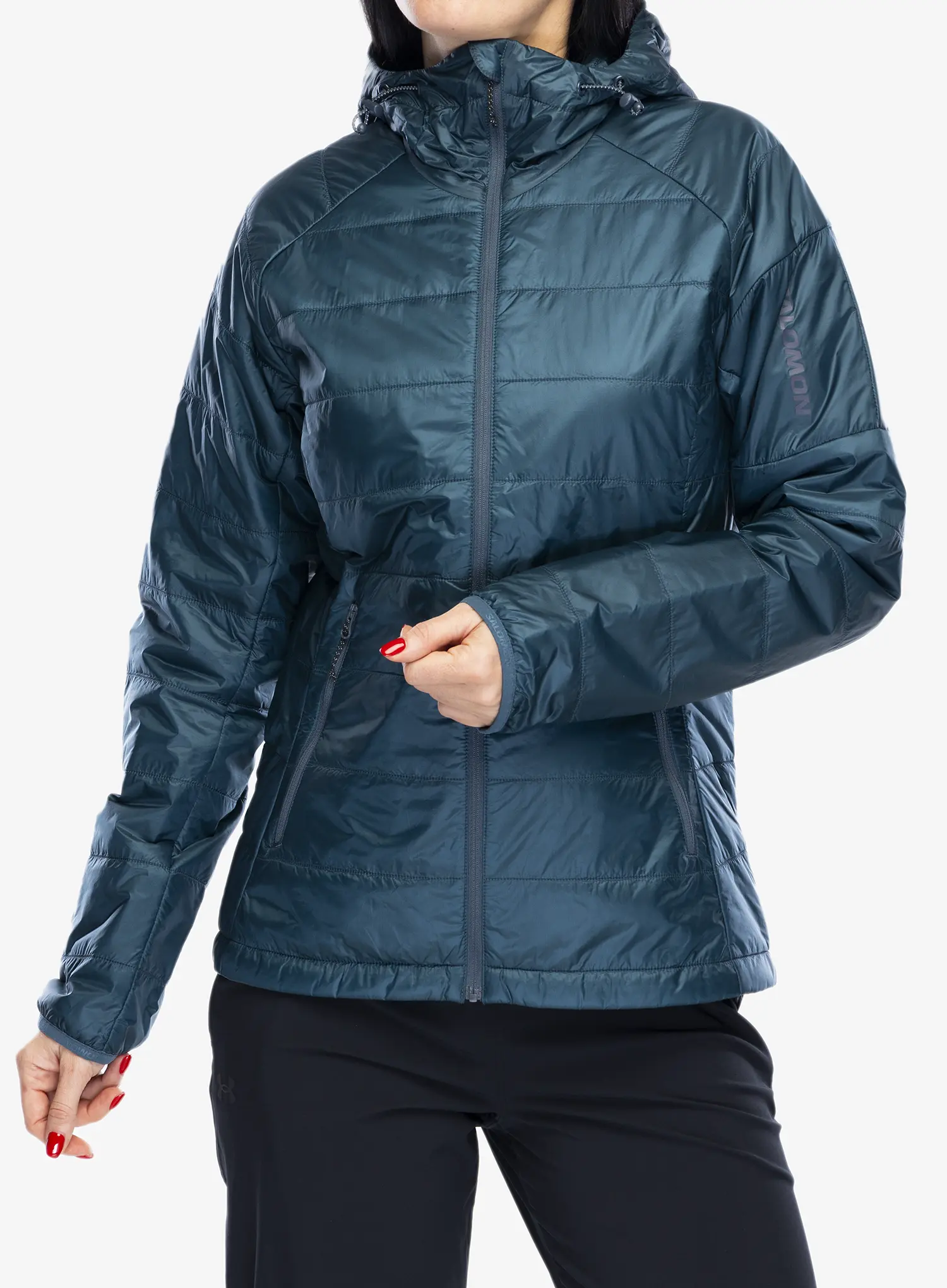 Thermojacke Damen Salomon Outline HD Jacket - midnight navy