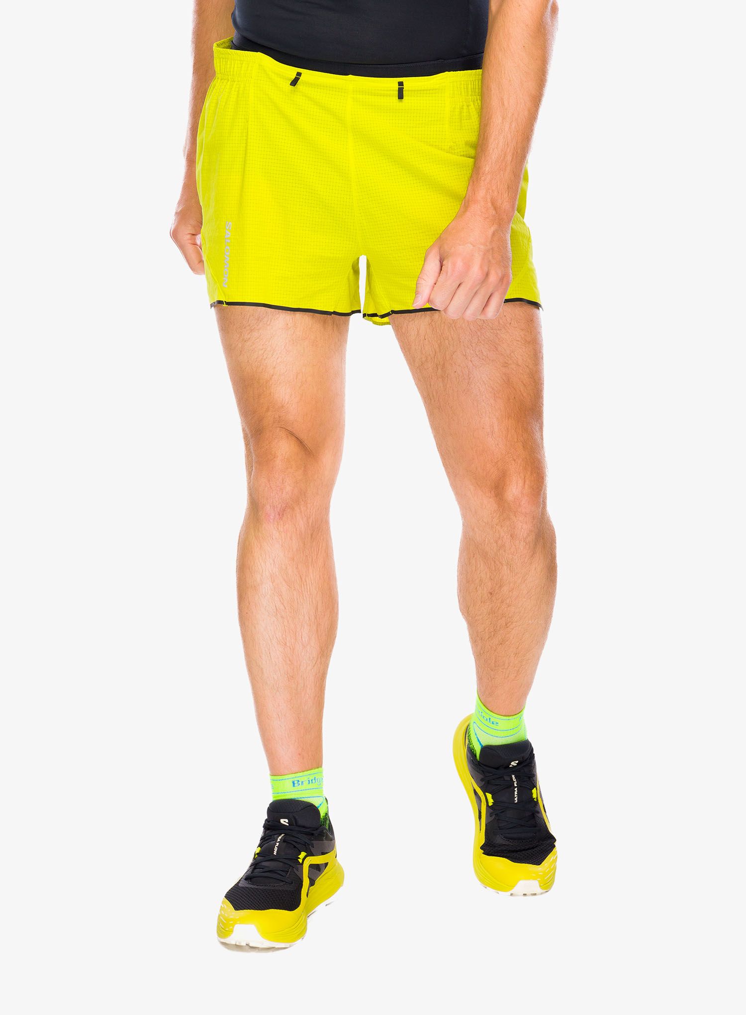 Laufshorts Salomon Sense Aero 3 Short - sulphur spring