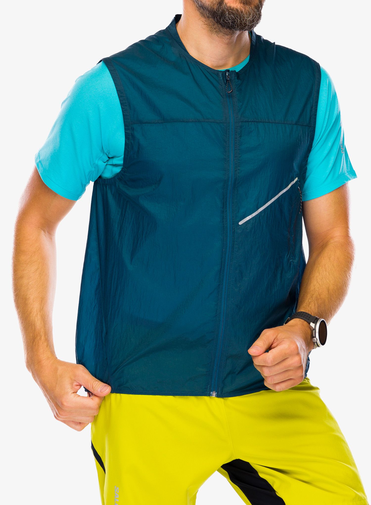 Weste Salomon Sense Aero Wind Vest - deep dive