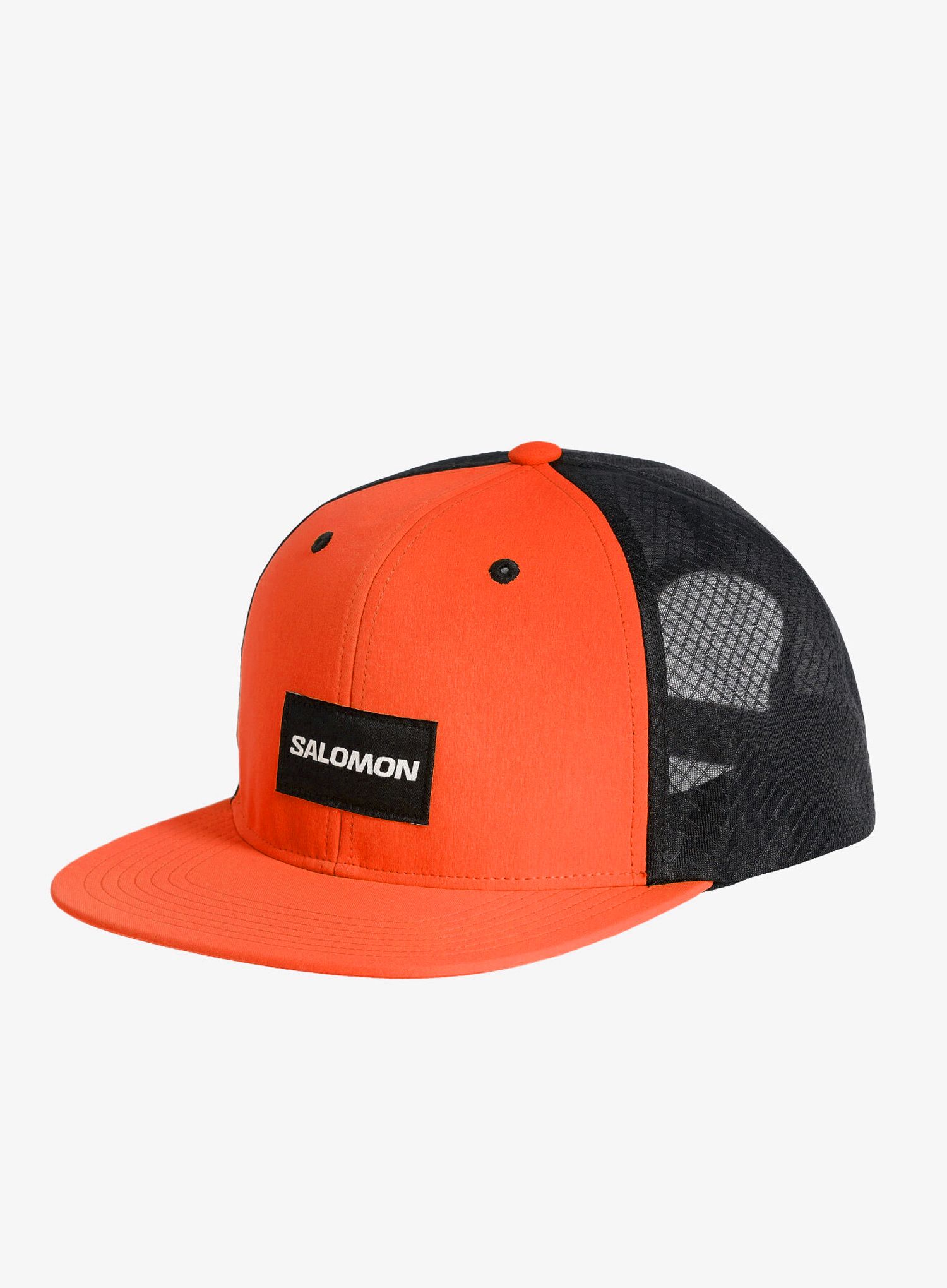 Cap Salomon Trucker Flat Cap - cherry tomato