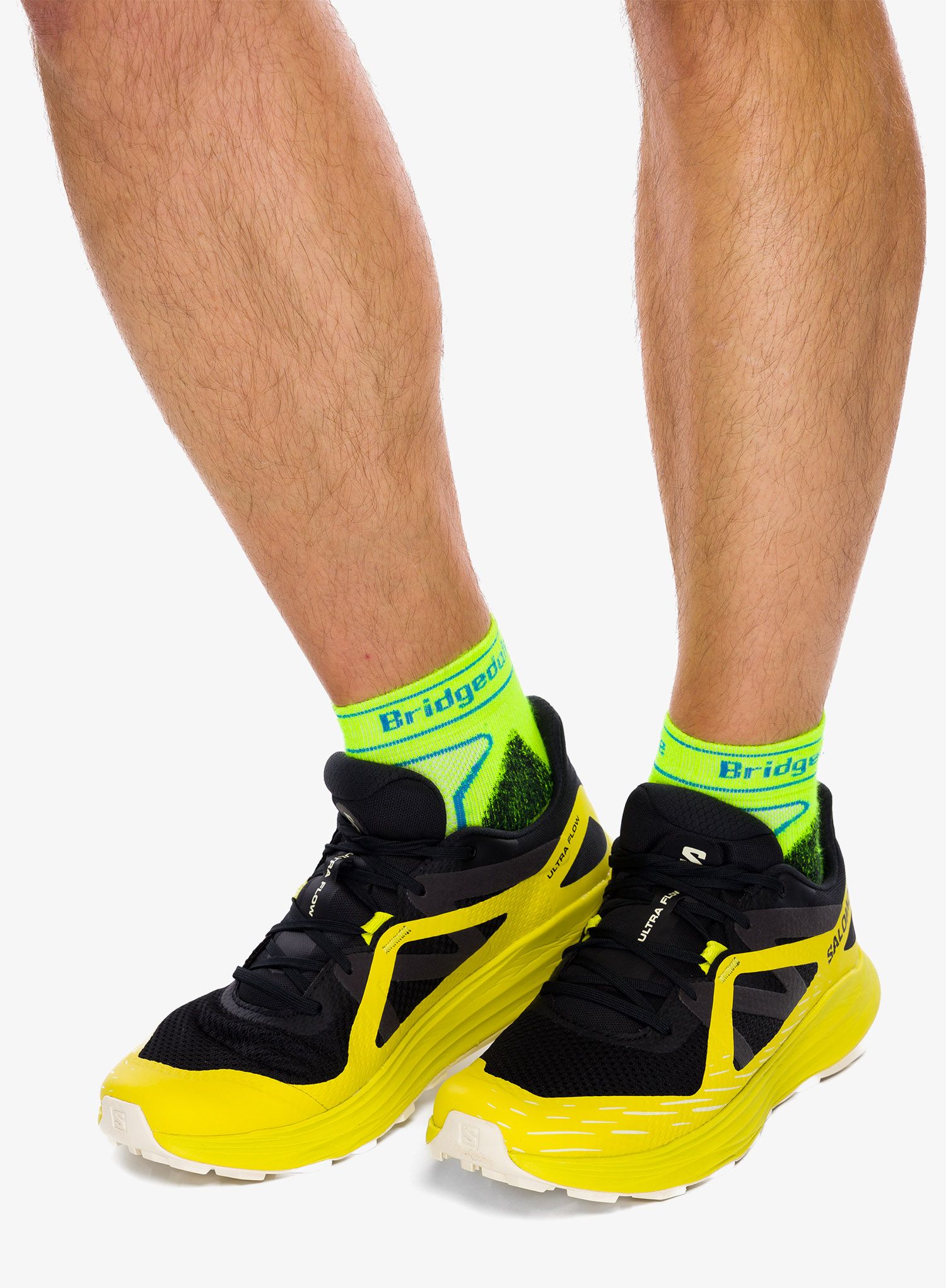 Trailschuhe Salomon Ultra Flow - black/sulphur