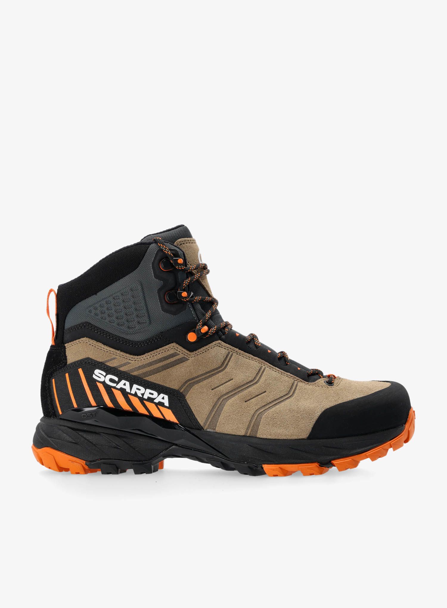 Trekkingschuhe Scarpa Rush TRK GTX - desert/mango