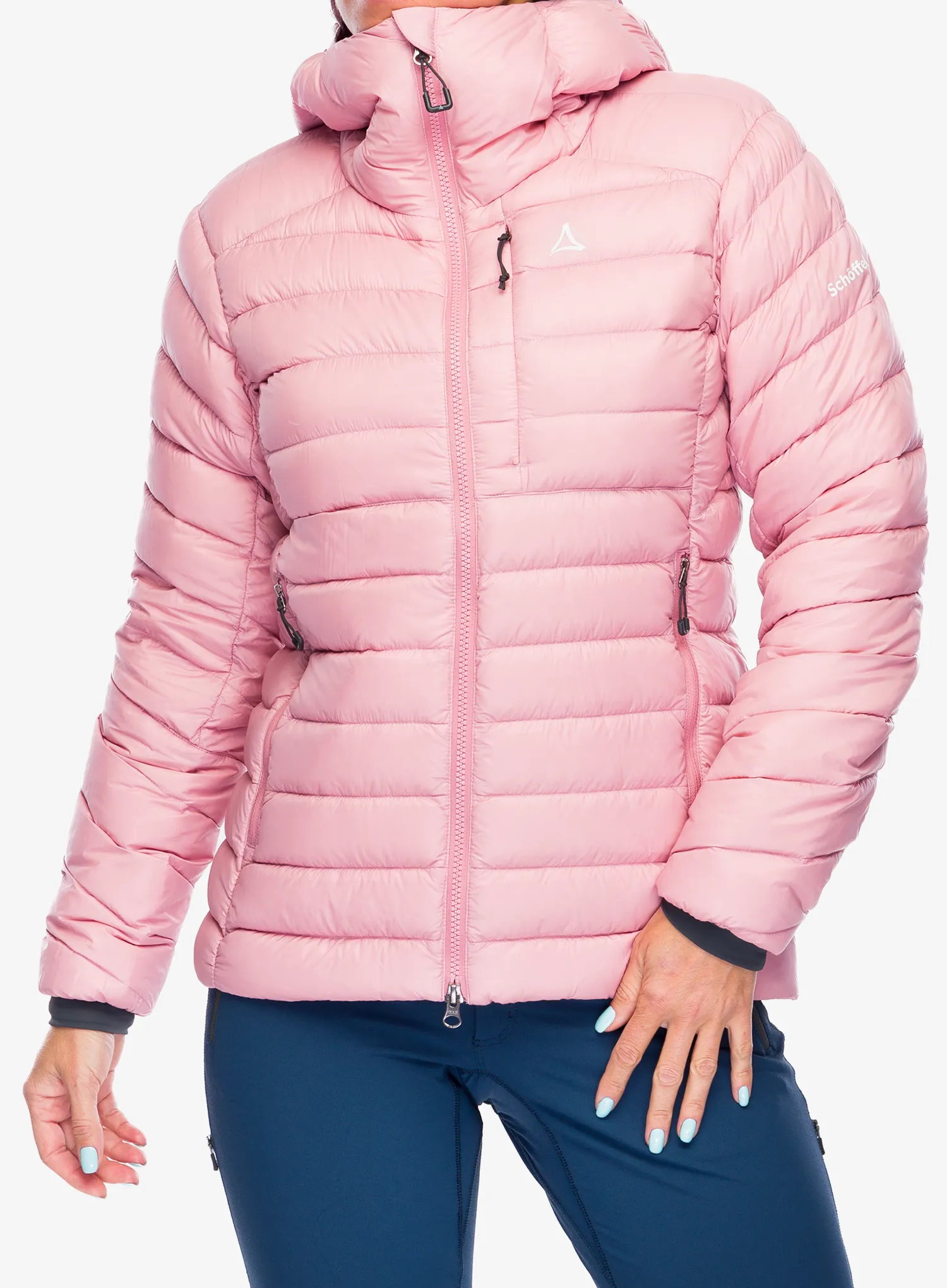 Daunenjacke Damen Schoffel Down Jacket Silvretta - viola
