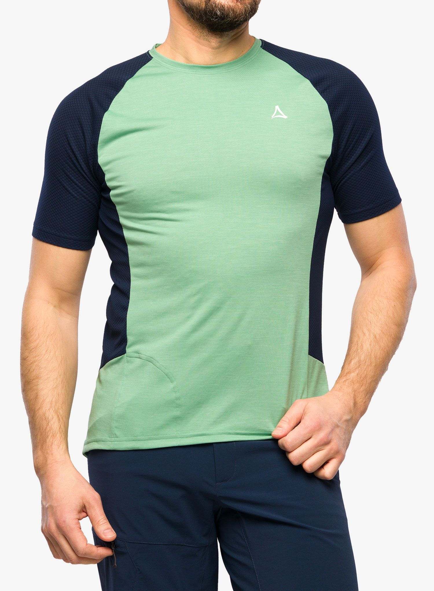 Radtrikot Herren Schoffel Shirt Auvergne - matcha mint