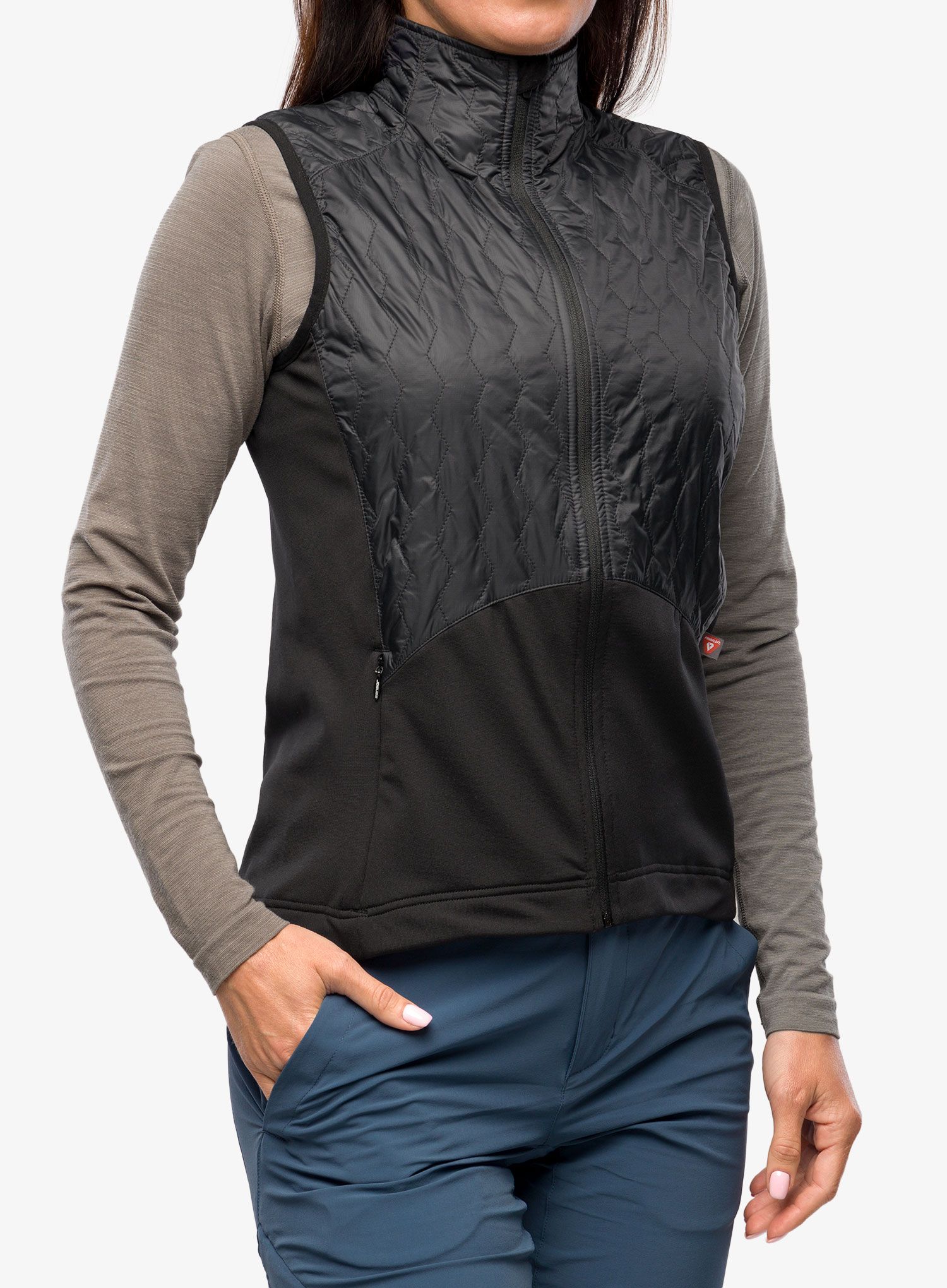 Weste Damen Sensor Infinity Zero Vest - black