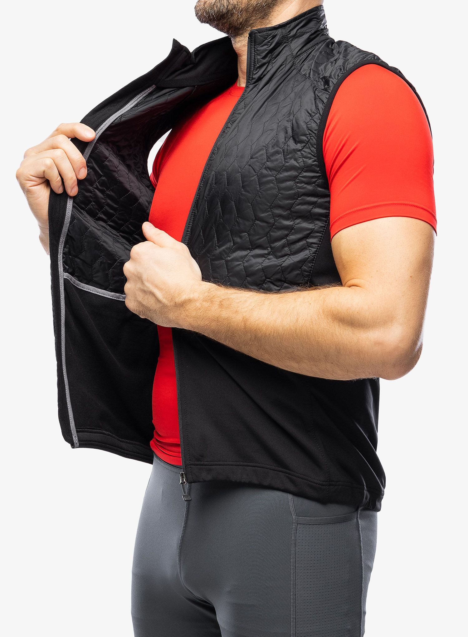 Weste Herren Sensor Infinity Zero Vest - black