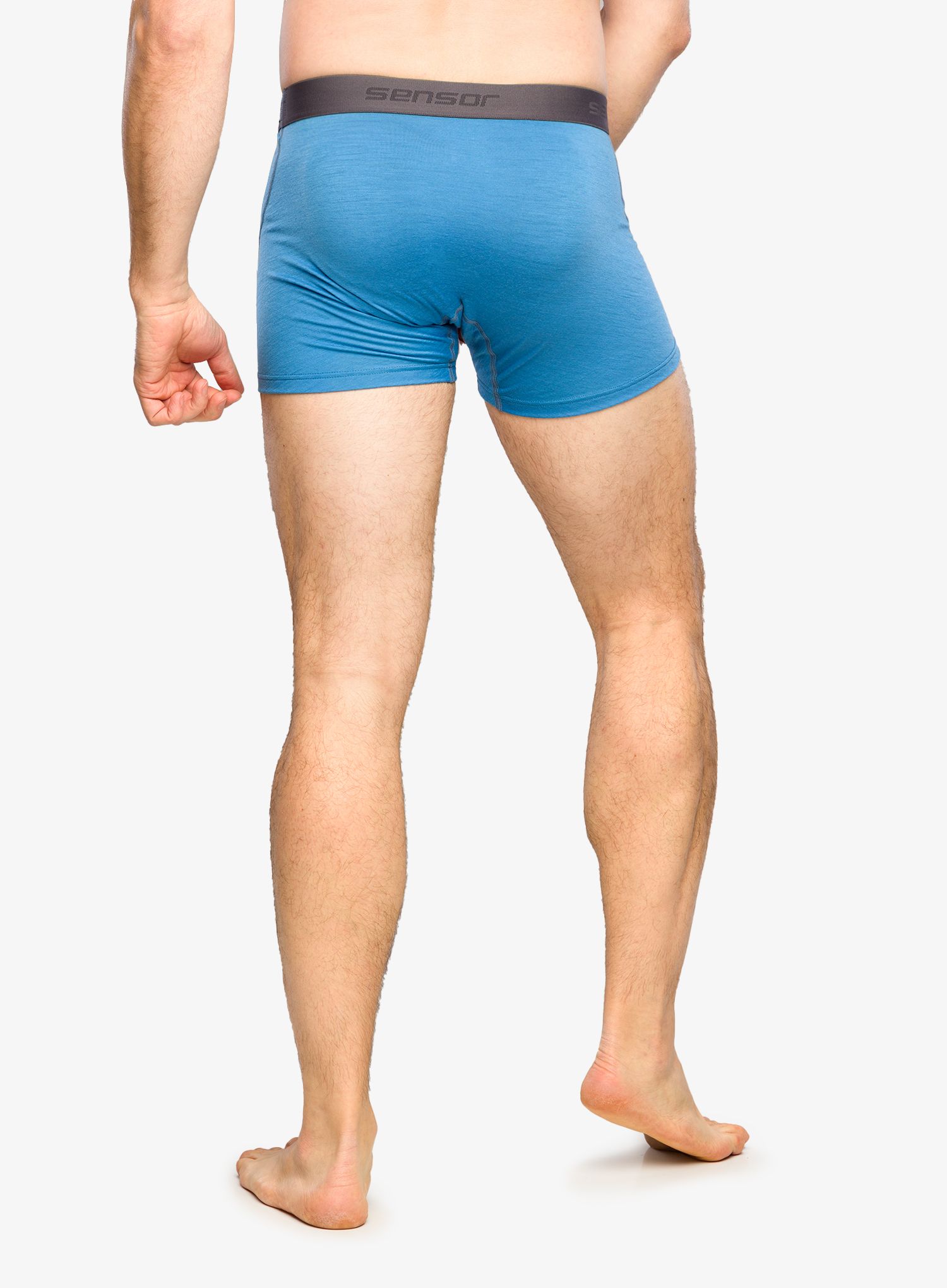 Boxershorts Sensor Merino Active 3Pack - black/blue/dark blue