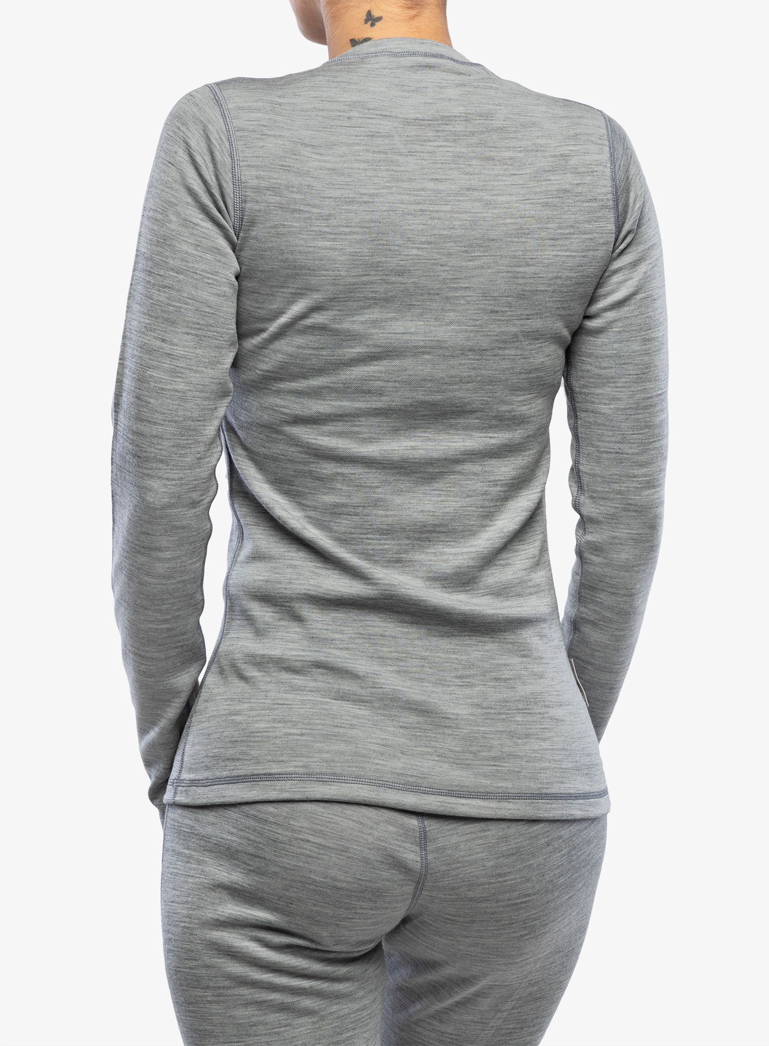 Funktionsshirt Damen Langarm Sensor Merino Bold Tee L/S - cool grey