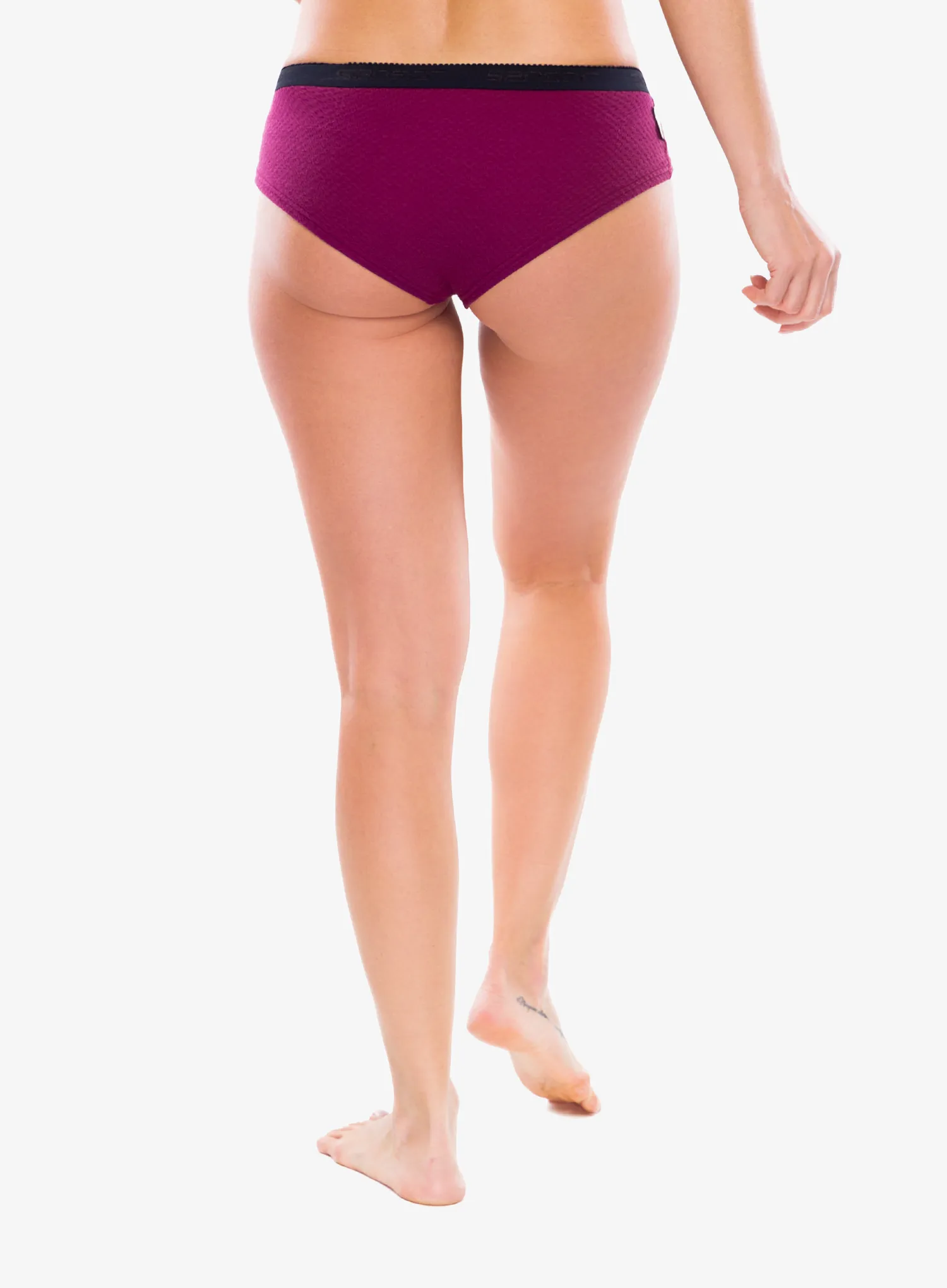 Damenslips Sensor Merino DF Panties - lilla