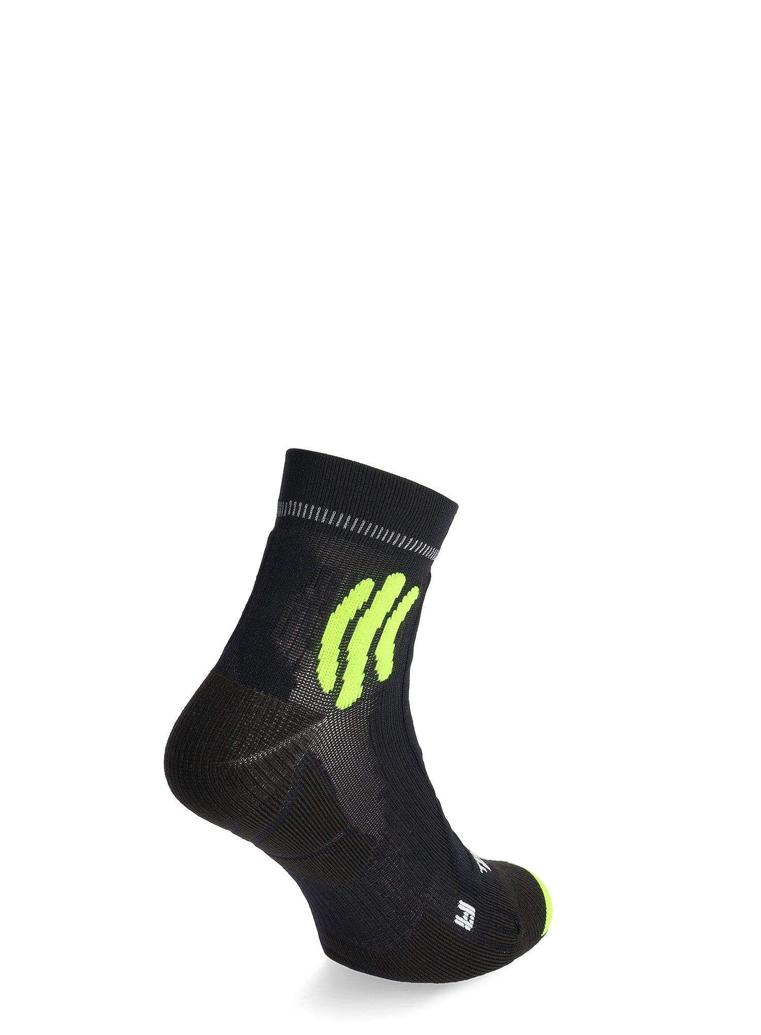 Laufsocken X-Socks Trail Run Energy 4.0 - opal black/effektor green