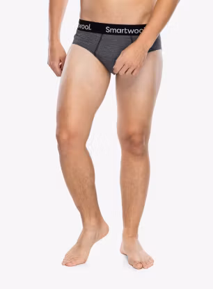 Herrenslips Smartwool Active Brief Boxed - medium gray heather